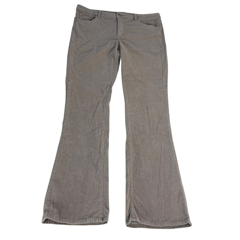 LOFT Corduroy Curvy Bootcut Pants Beige Tan‎ Women's Size 10